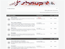 Tablet Screenshot of forum.shmup.com